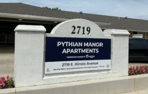 Pythian Manor Monument Sign ()