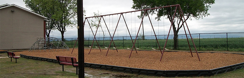 Woodside Village Before Playground